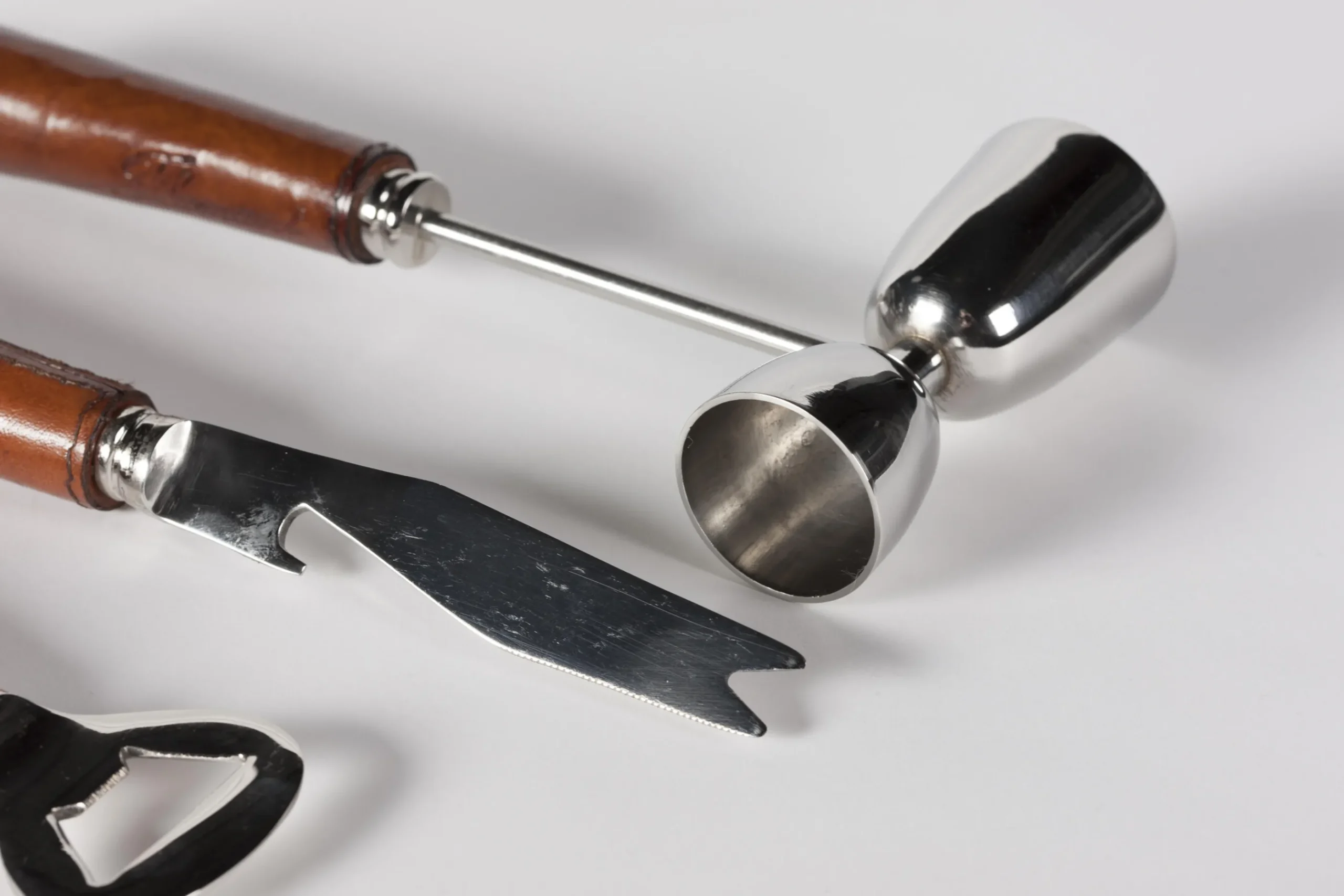 Flamant Manhattan, Decapsuleur, Cuir Marron Hot