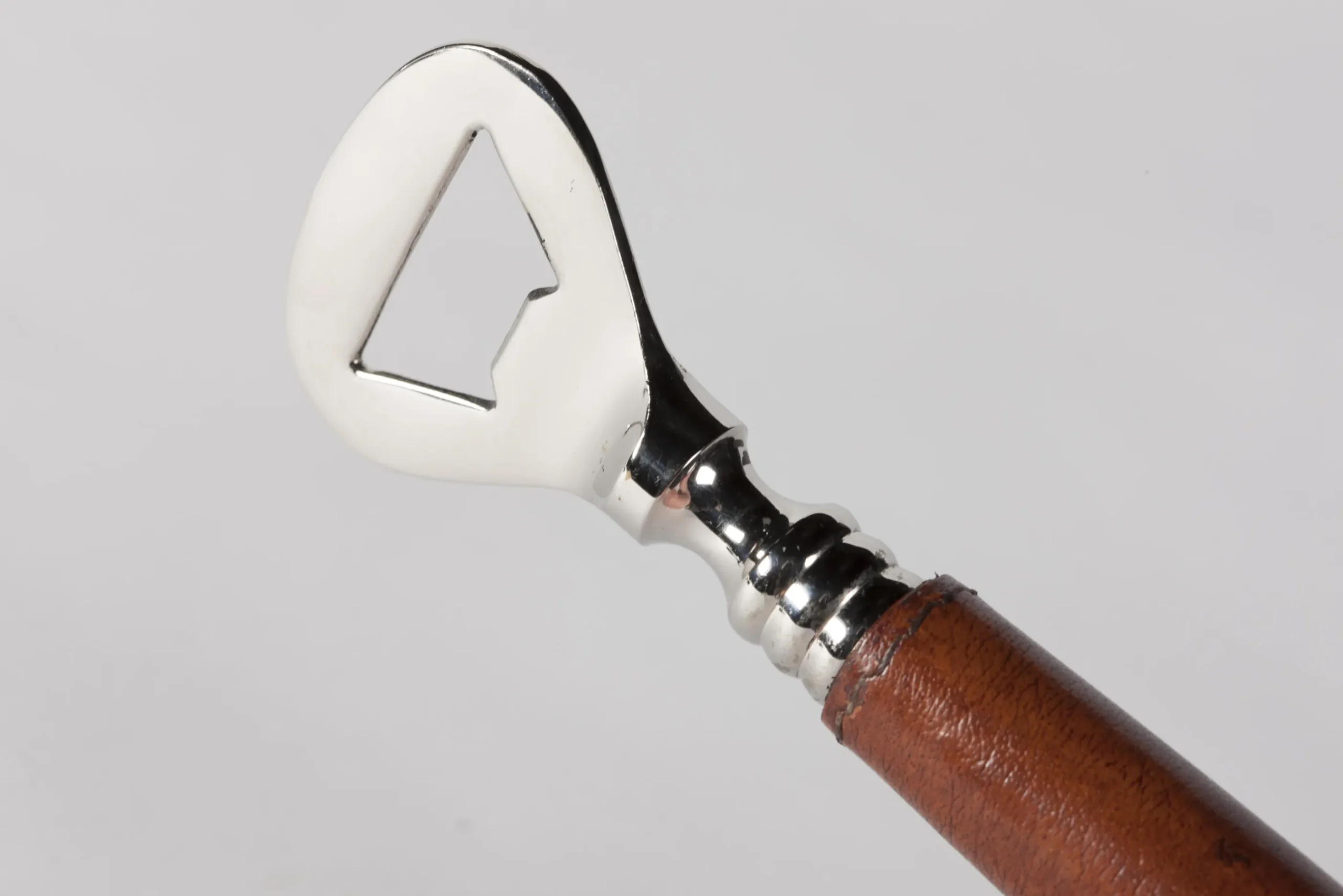 Flamant Manhattan, Decapsuleur, Cuir Marron Hot