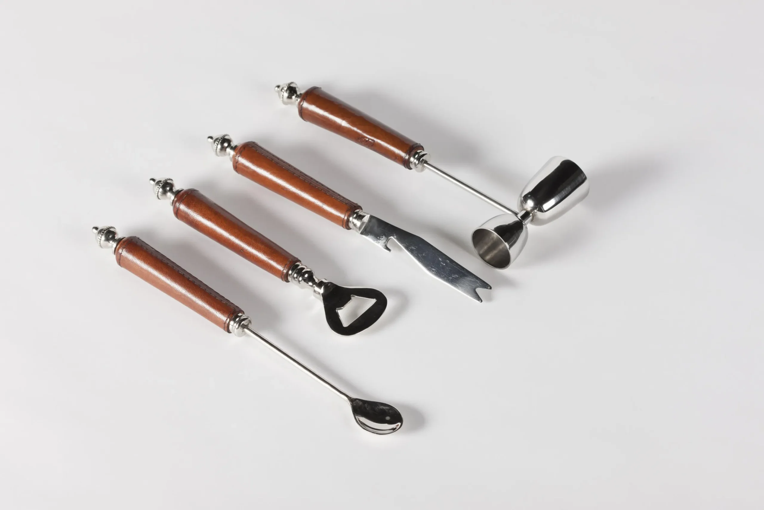 Flamant Manhattan, Decapsuleur, Cuir Marron Hot