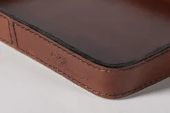 Flamant Manhattan, Plateau, Cuir Marron, L New