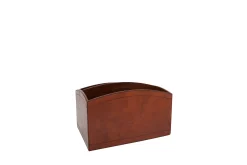 Flamant Manhattan, Porte Revues, Cuir Marron Outlet