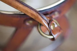 Flamant Manhattan, Refroidisseur A Vin, Poignee En Cuir Marron Hot