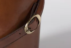 Flamant Manhattan, Seau A Glace, Cuir Marron Best