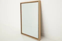 Flamant Marbera, Miroir, Rectangulaire, Naturel Outlet