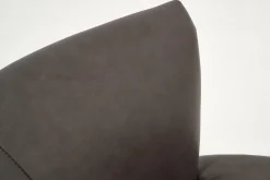 Flamant Marchetti, Fauteuil, Cuir Noir, Rotatif New