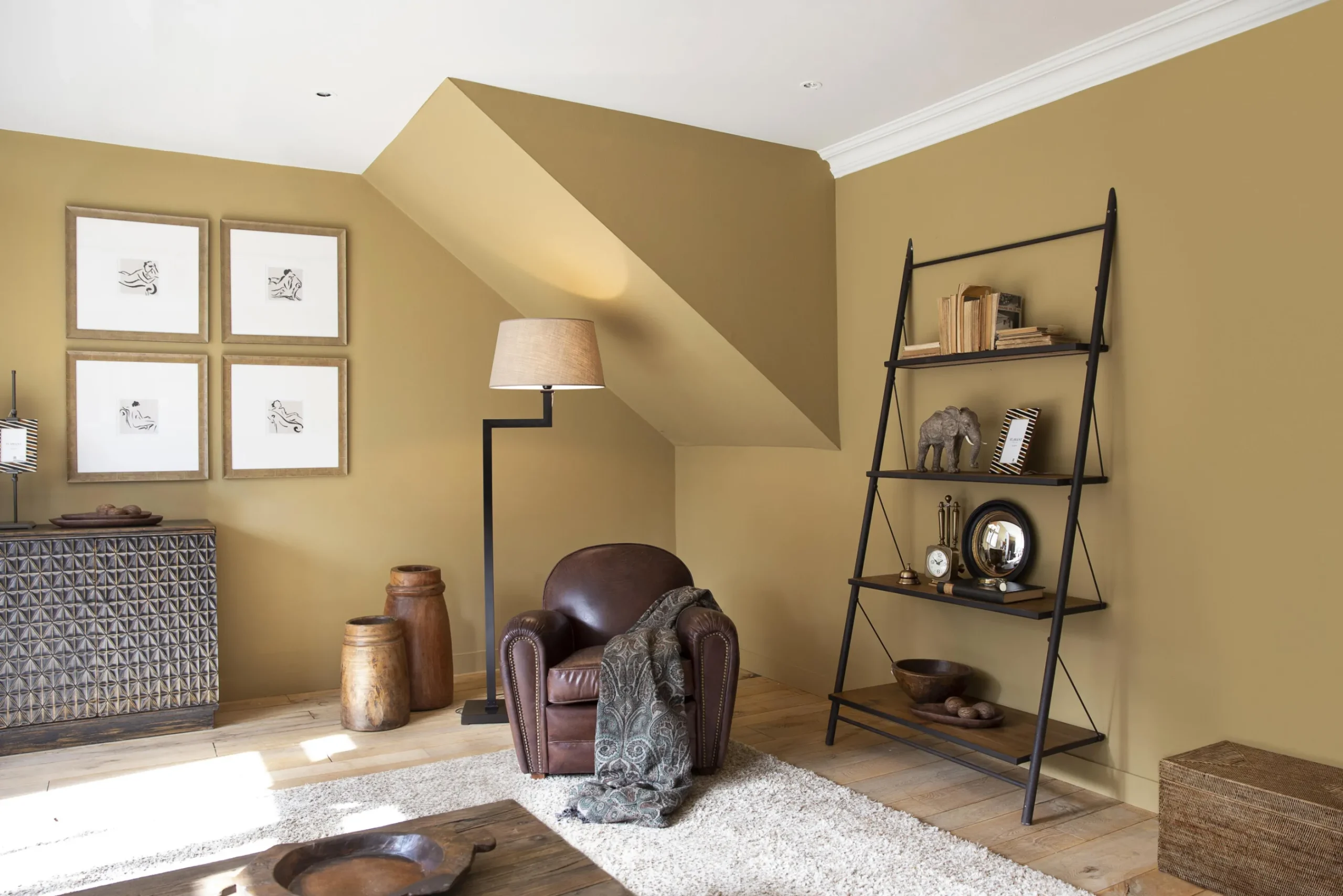 Flamant Marec, Etagere, Fer Et Sapin Recycle, L Hot