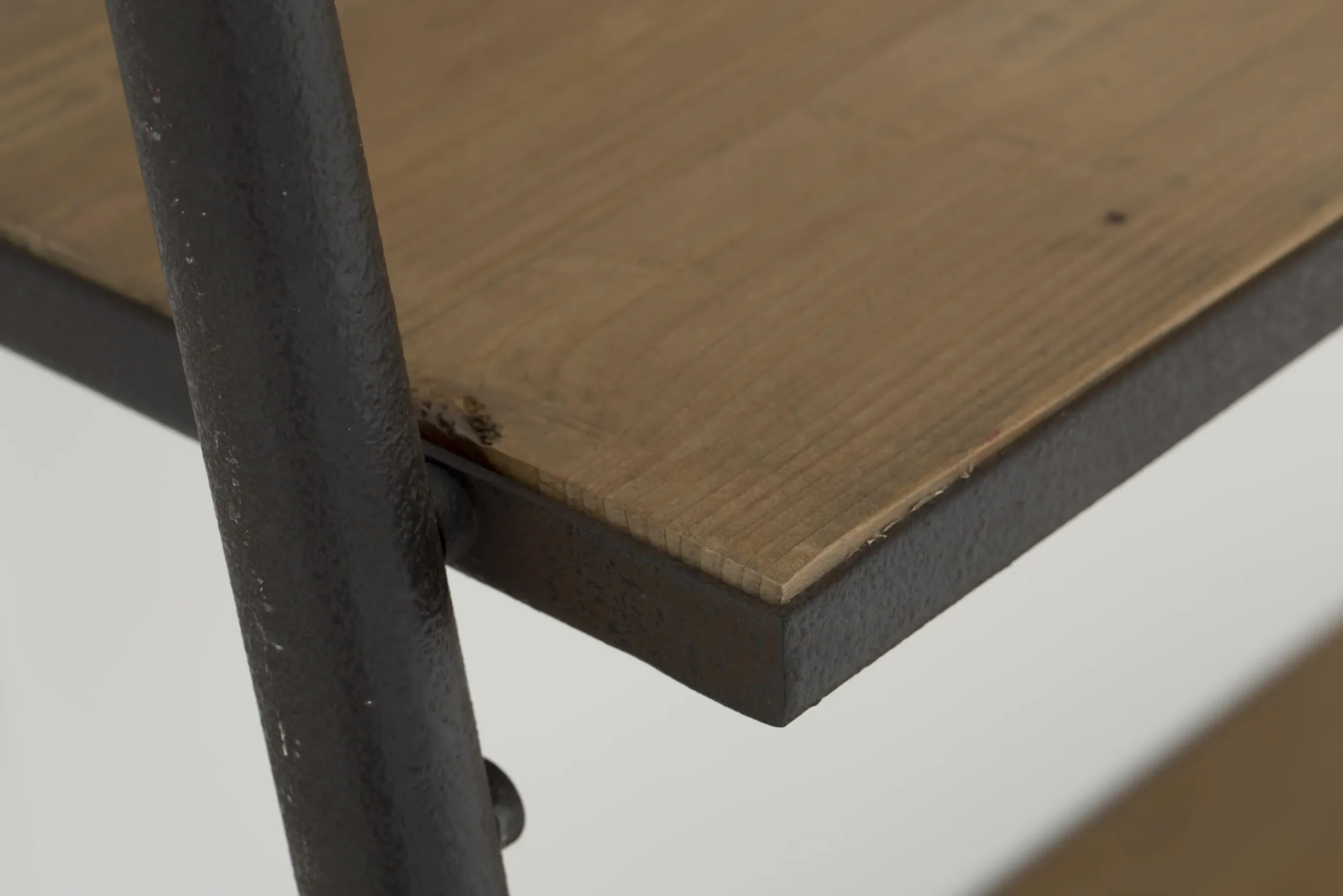 Flamant Marec, Etagere, Fer Et Sapin Recycle, L Hot