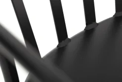 Flamant Marian, Chaise De Jardin, Noir Hot