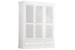 Flamant Marie, Armoire, Blanc, 3 Portes
