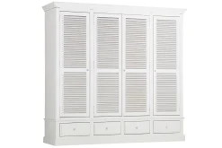 Flamant Marie, Armoire, Blanc, 4 Portes Online