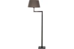 Flamant Martha, Lampadaire, Marron/Noir, Laiton Outlet