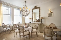 Flamant Medy, Fauteuil, Chene, Lin Naturel