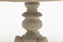 Flamant Milan, Table A Manger, Ronde, Bois Recycle, 120 Cm, Modele 2 Hot