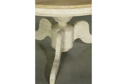 Flamant Milan, Table A Manger, Ronde, Bois Recycle, 140 Cm, Modele 1 New