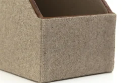 Flamant Milburn, Porte-Fichiers, Laine Et Cuir Hot