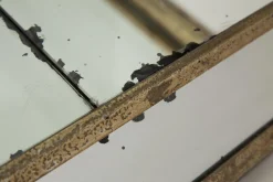 Flamant Mitchell, Table Basse, Rectangulaire, Verre Miroir Et Bois, 160X80 Online