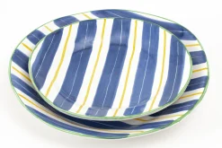Flamant Nanna, Assiette, 23 Cm, Bleu New