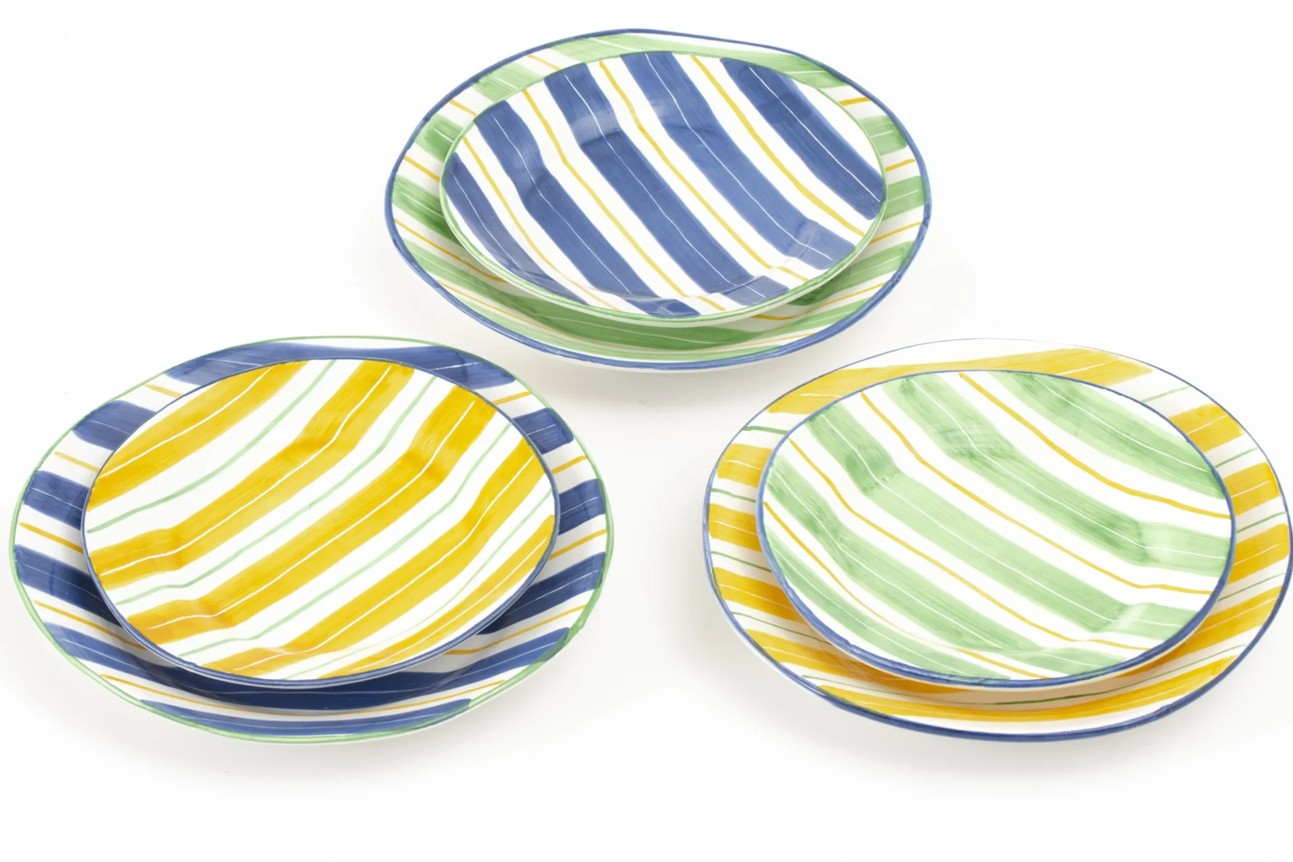 Flamant Nanna, Assiette, 28 Cm, Bleu