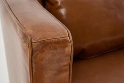 Flamant Nelia, Fauteuil, Cuir Cognoac, Rotatif