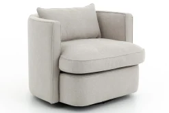 Flamant Nelia, Fauteuil, Naturel, Rotatif