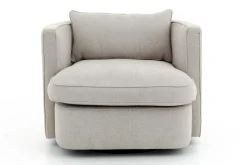 Flamant Nelia, Fauteuil, Naturel, Rotatif
