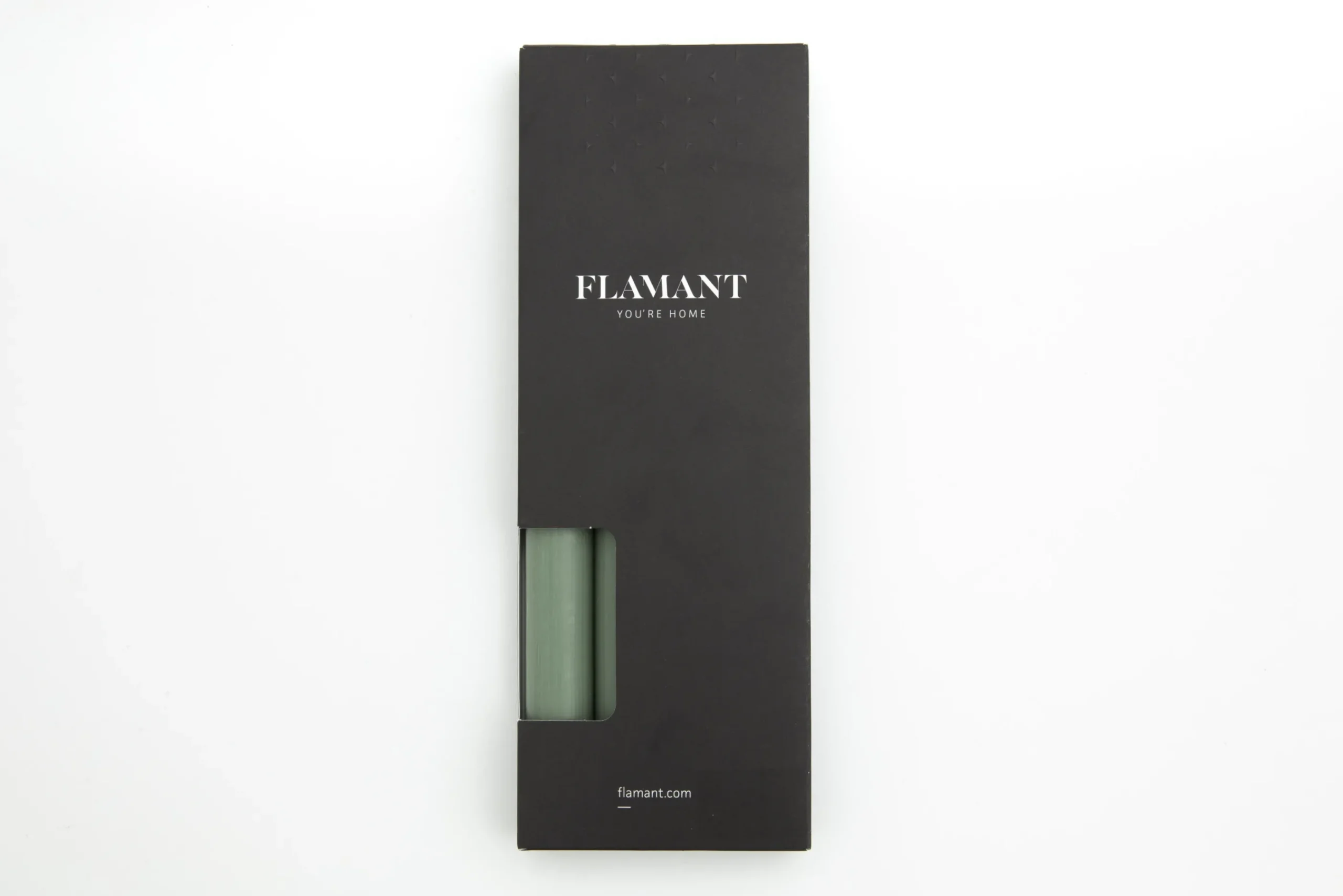 Flamant Nell, Bougie De Table, Couleur Vert Olive, Lot De 4 Hot