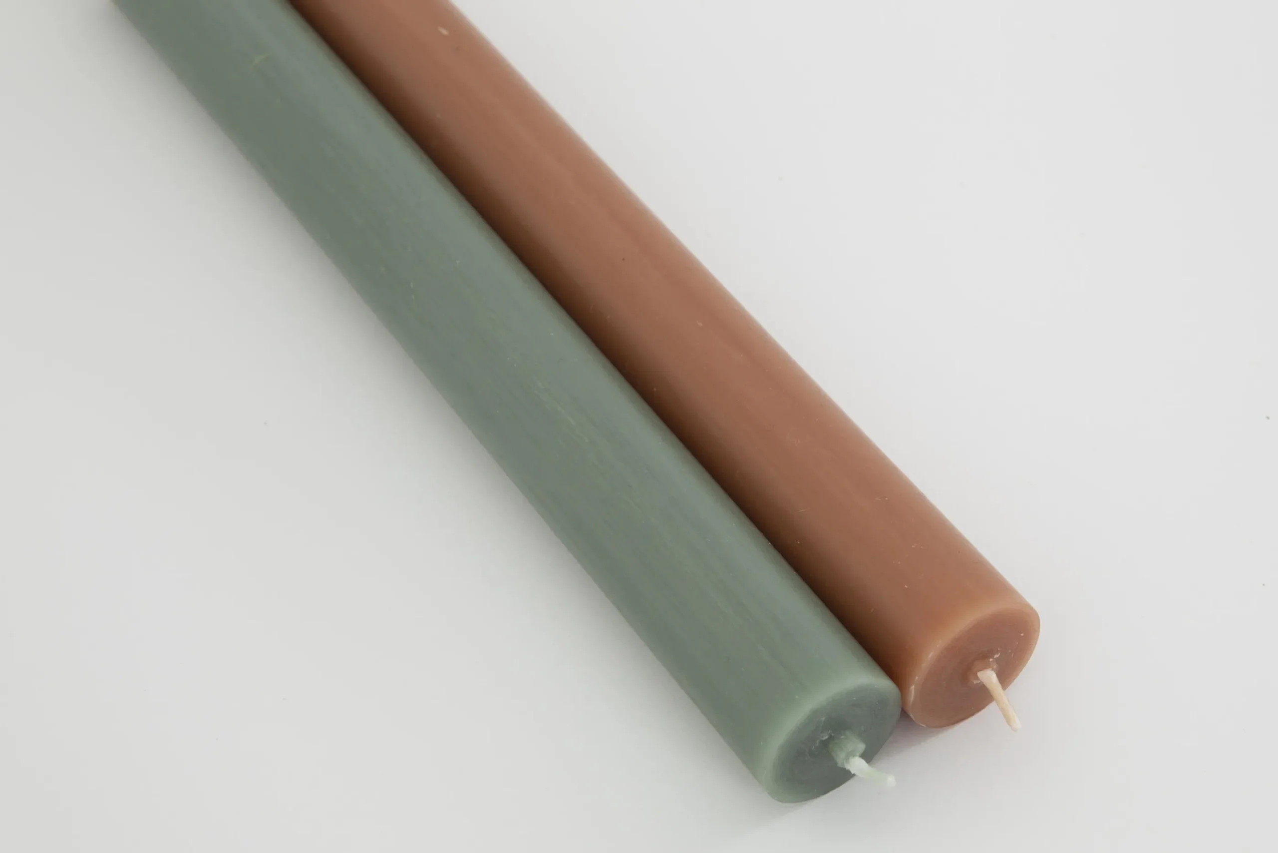 Flamant Nell, Bougie De Table, Couleur Vert Olive, Lot De 4 Hot