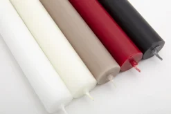 Flamant Nell, Bougie De Table, Couleur Noir, Lot De 4 New