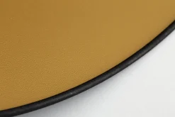 Flamant Ovale, Abat-Jour, Noir Et Or, Ovale, 35 Cm Online