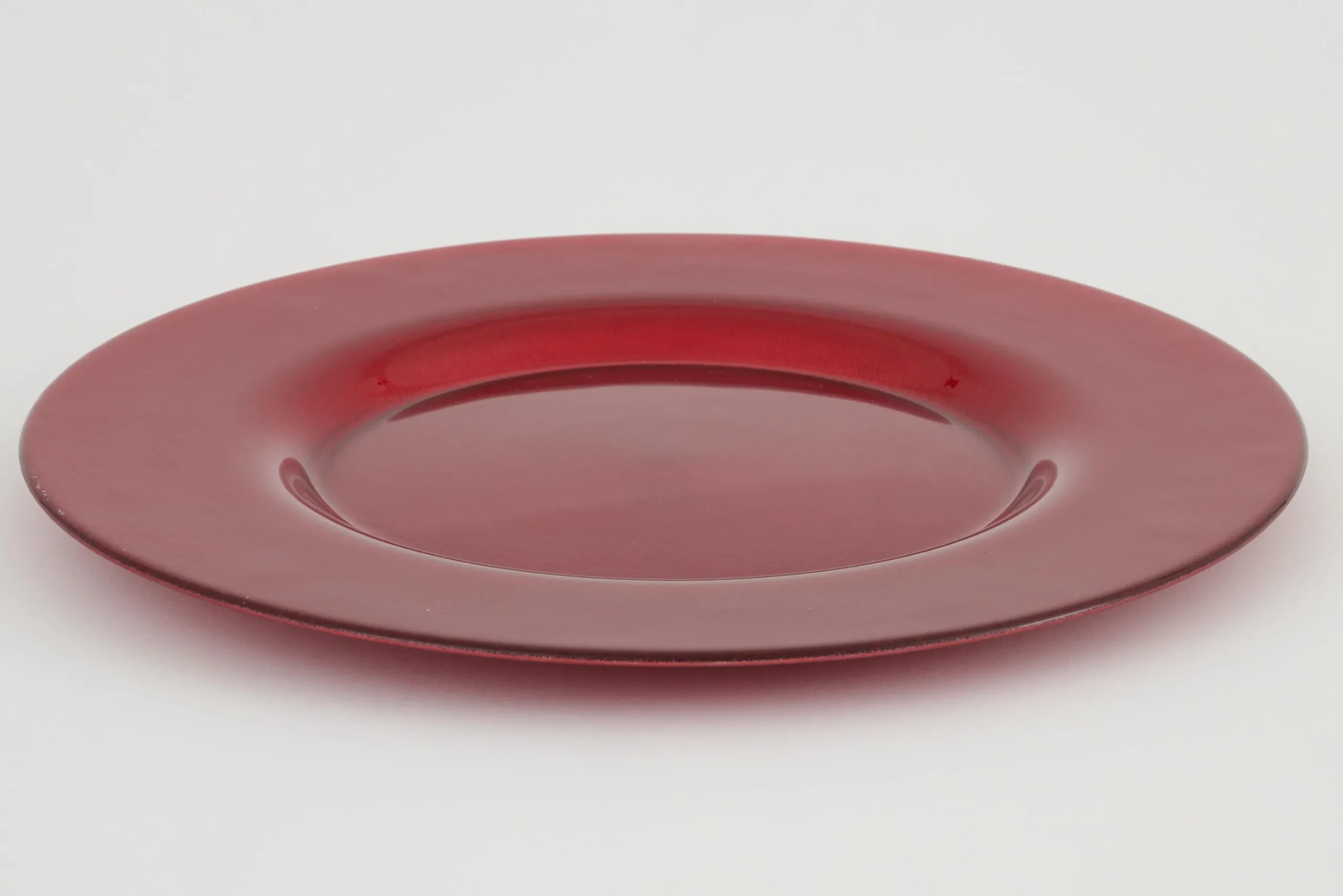 Flamant Pacelle, Assiette, Verre, Rouge