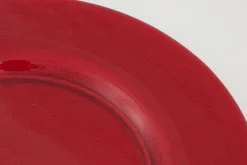 Flamant Pacelle, Assiette, Verre, Rouge