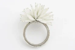 Flamant Parton, Rond De Serviette, Perles Sale