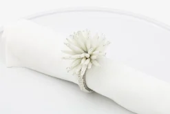 Flamant Parton, Rond De Serviette, Perles Sale