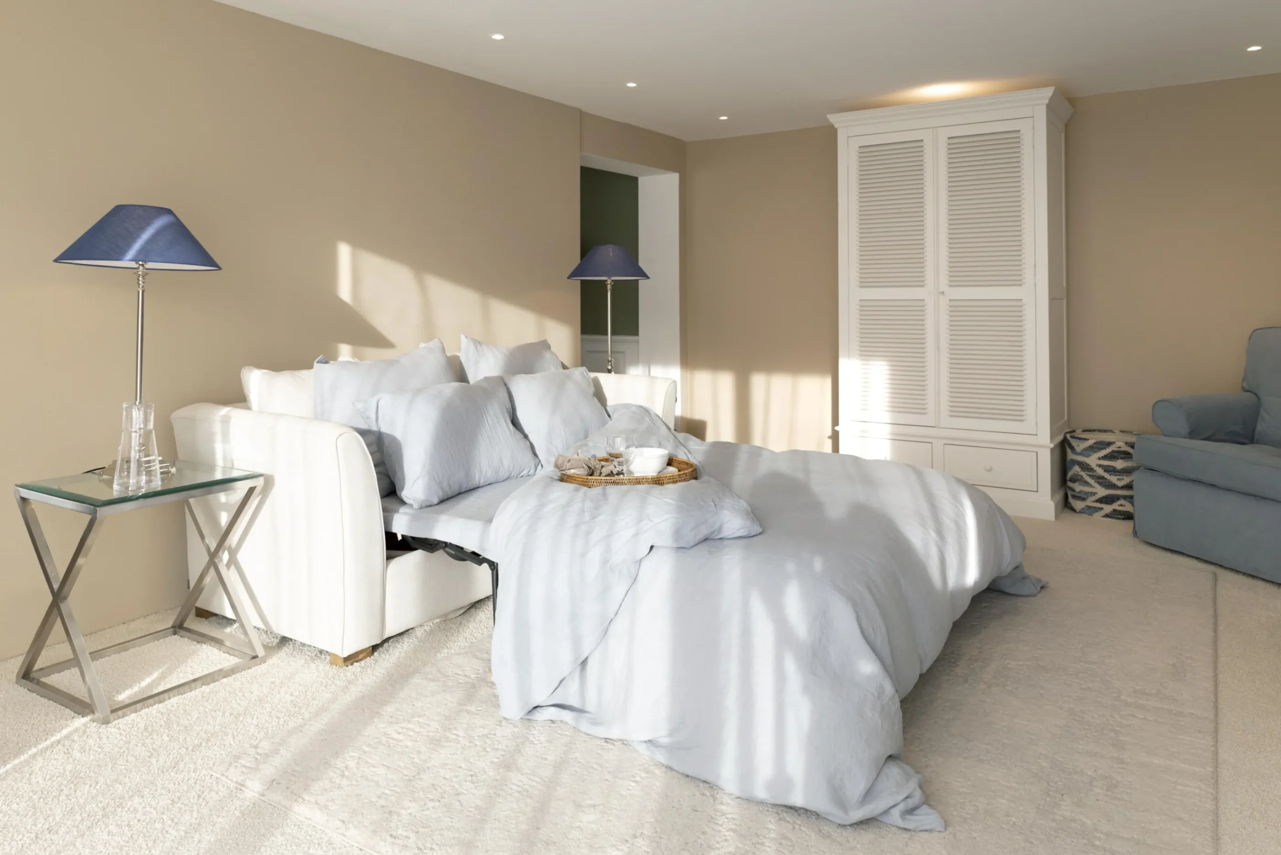 Flamant Pesaro, Service De Nuit, (Cruche+Verre) New