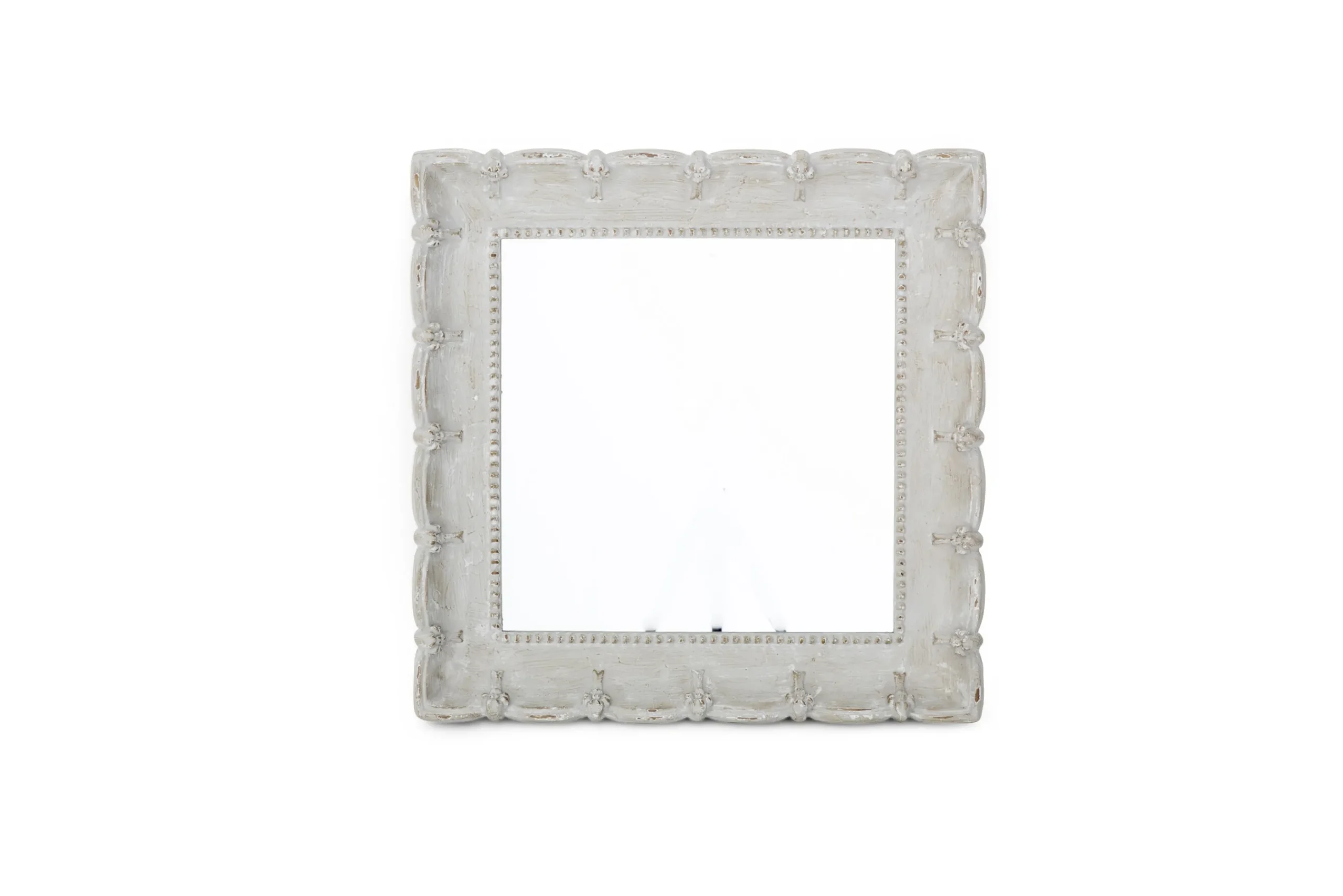 Flamant Pucky, Miroir, Cadre Gris Discount