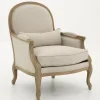 Flamant Ranomi, Fauteuil, Lin Naturel Sale
