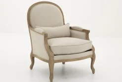 Flamant Ranomi, Fauteuil, Lin Naturel Sale