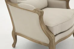 Flamant Ranomi, Fauteuil, Lin Naturel Sale