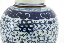 Flamant Redding, Potiche, Bleu/Blanc Hot