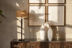 Flamant Regina, Vase, Ceramique, Blanc, Modele 1 Online