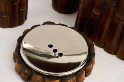 Flamant Rene, Porte Savon, Acier Et Bois Online