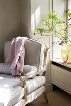 Flamant Richelle, Chaise Longue, Lin Naturel Online