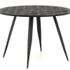 Flamant Robyn, Table A Manger, Teck Recupere, Ronde, 110 Cm Outlet