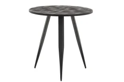 Flamant Robyn, Table Bistro, Teck Recupere, Ronde, 75 Cm Outlet