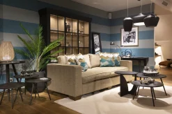 Flamant Robyn, Table D'Appoint, Teck Recupere, Ronde, Ensemble De 3 Hot