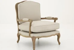 Flamant Sally, Fauteuil, Lin Naturel Sale