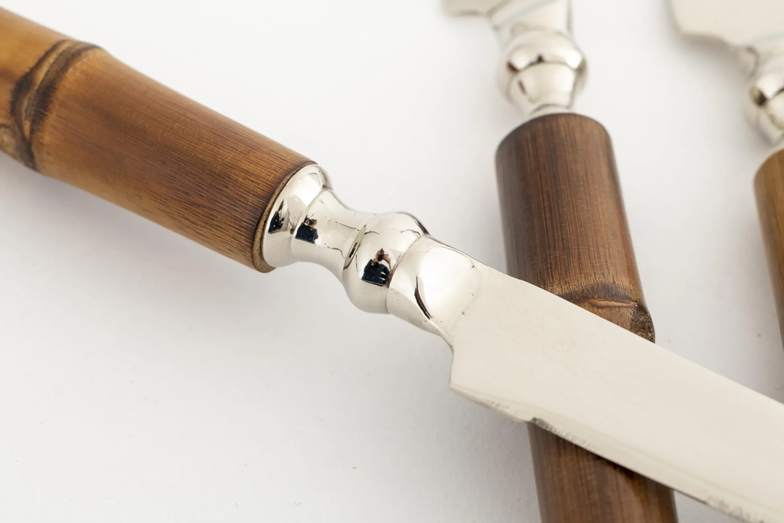 Flamant Samoa, Couteau A Fromage, Lot De 4 New