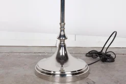 Flamant Sorah, Lampadaire, Laiton Et Nickel Hot