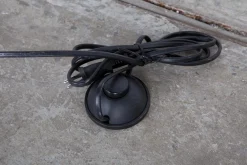 Flamant Sorah, Lampadaire, Laiton Et Nickel Hot