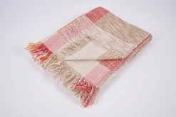 Flamant Tanina, Plaid, Orange Clearance